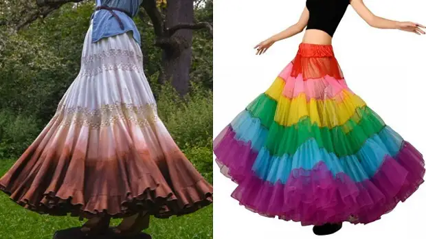 Yarus Skirt: Degde at Raduzhny Effect.