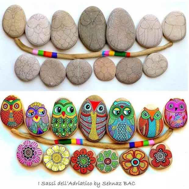 Painting stones - inspire!