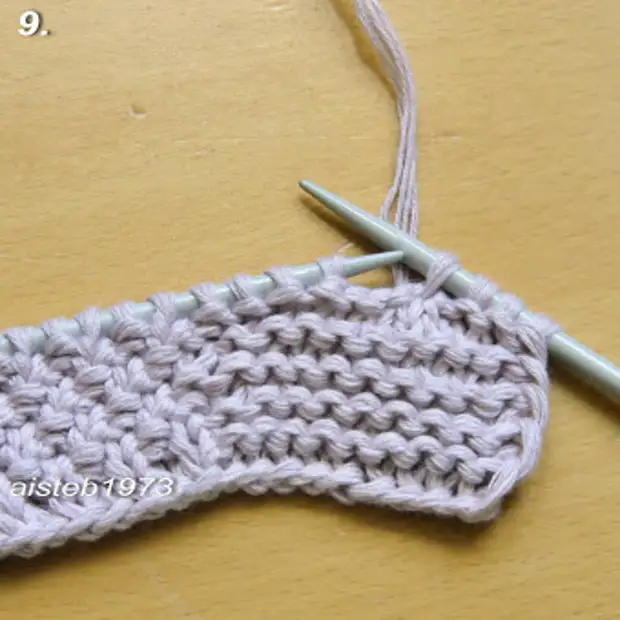 How to tie an invisible loop for big buttons