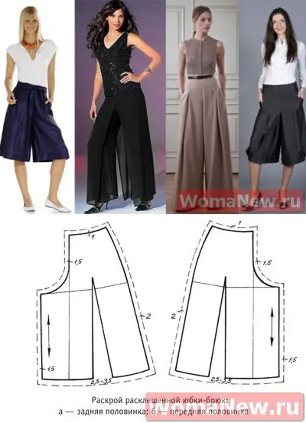 Mga Pants Skirt Modeling