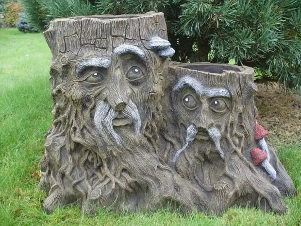 Sculptures drôles pour le jardin: joyeuses idées d'inspiration 1