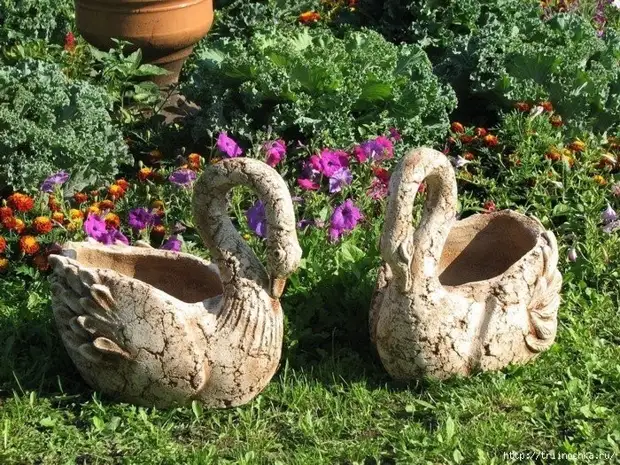 Sculptures drôles pour le jardin: joyeuses idées d'inspiration 2