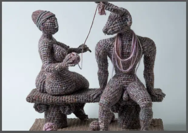 Knitted Bbw Yulia Ustinova. Kweli na haiba.