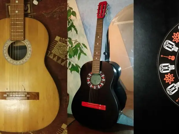 Restorasi gitar akustik tina USSR