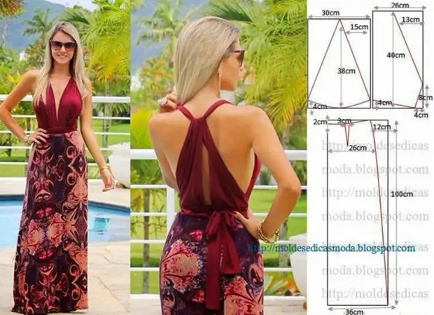 We sew beautiful summer outfits. Pattern ... You can already start sewing!