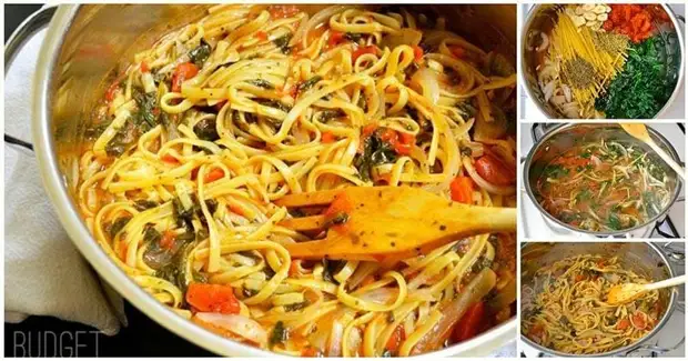 Pasta italiană parfumată merge la un strat. Toate sosurile secrete - delicioase