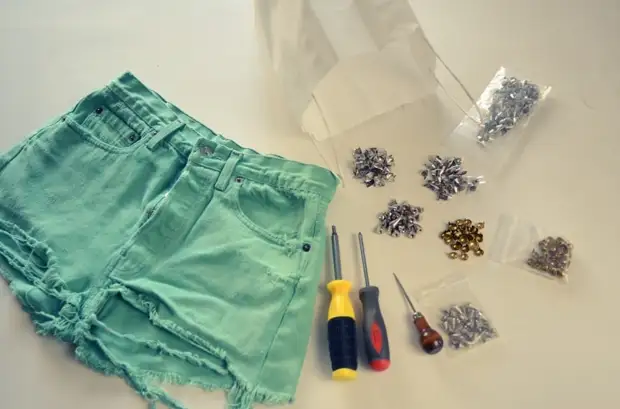 Summer clothes: interesting ideas rework Short