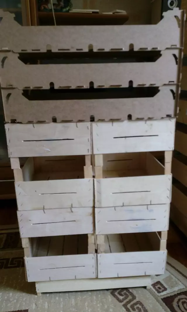 Crazy handles - Fruit boxes Furniture