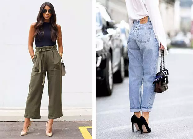 The most fashionable pants 2019: three stylish style