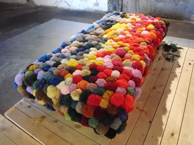 Interesting and useful creative knitting