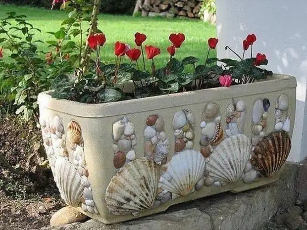 Stunning ideas for the design of flower pots do it yourself