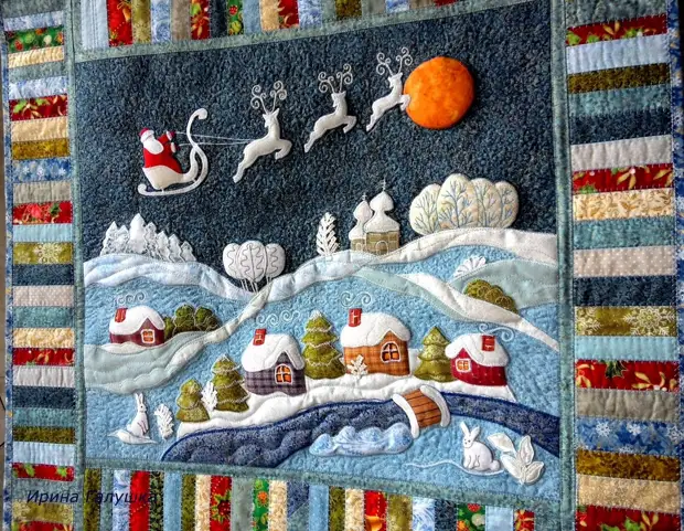 Winter Fairy Tale Irina Galushka: Magnifico patchwork