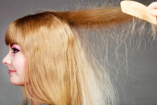 Rid your hair from static electricity.