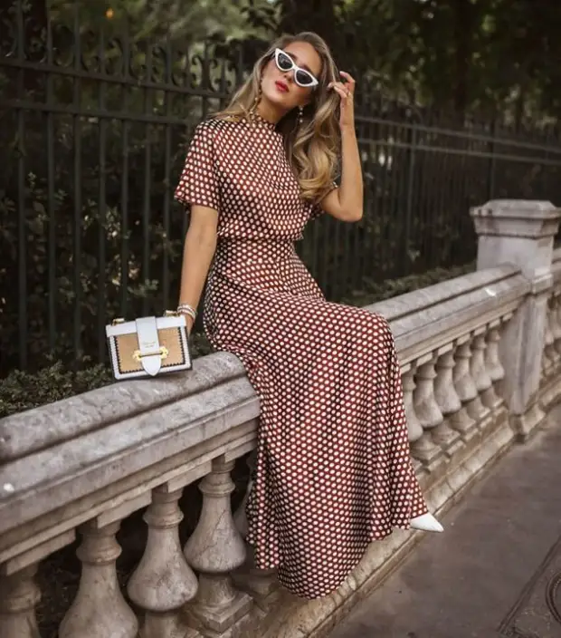 Polka Dot - Fashion Bugun Burin 2019. Yadda Ake Cewa abubuwa a ciki