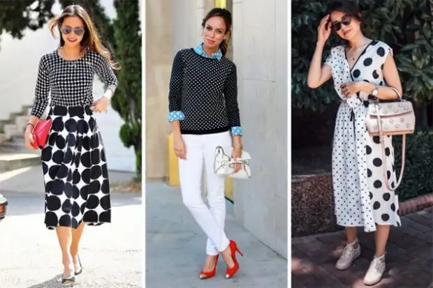 Polka Dot - Fashion Stampa Stagione 2019. Come indossare le cose