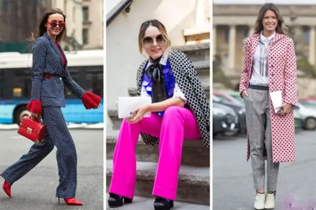 Polka Dot - Moda sezon druku 2019. Jak nosić rzeczy