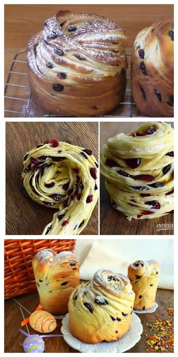 อันน่าทึ่งใหม่ Kulich Kraftfin สำหรับอีสเตอร์ - ฉันจะลอง!