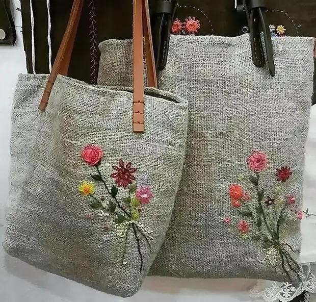 Mga bag ng burlap ... 50 mga ideya! Oo, ano pa ...