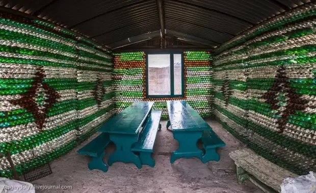 Gazebo botol plastik nganggo tangan dhewe: foto, langkah demi langkah, kelas master