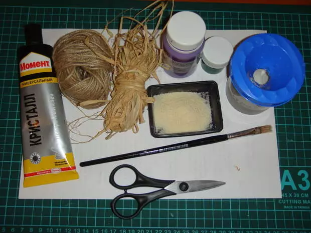 Pasen Crafts: Mand met lavendel. Masterclass