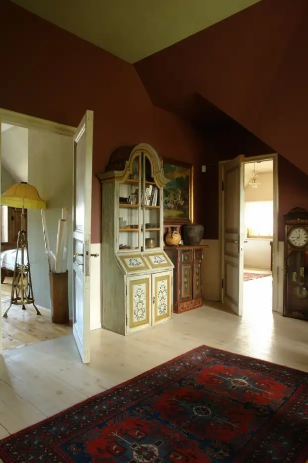 Style rustique russe à l'intérieur: idées d'inspiration