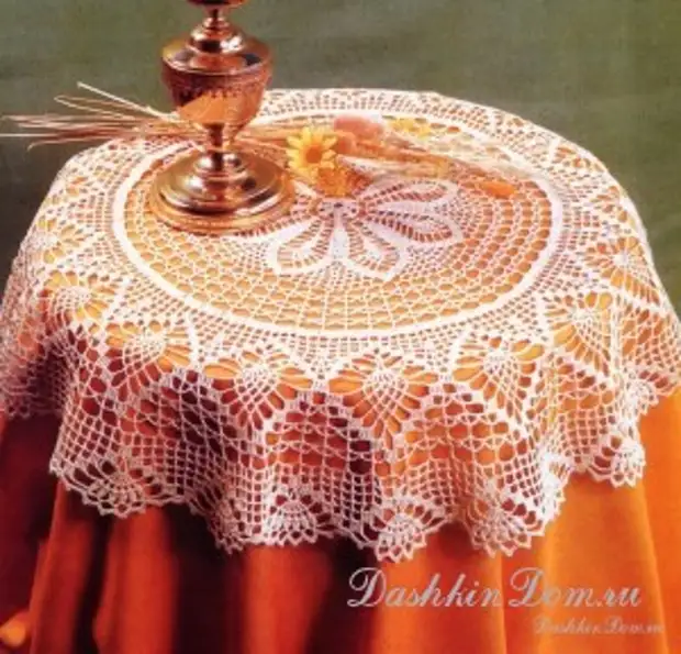 விளக்கம் மூலம் பின்னிவிட்டாய் tablecloths