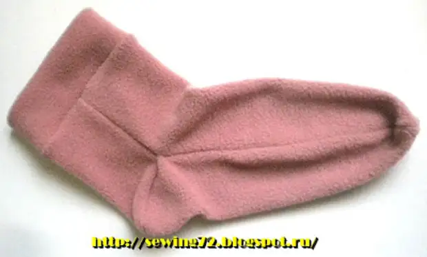 Fleece-Socken: Meisterklasse