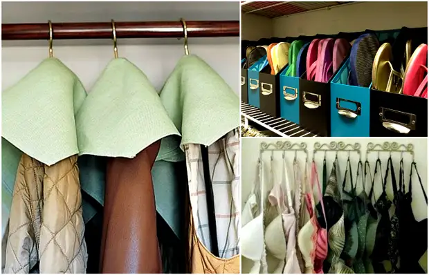 17 mga trick na makakatulong na magdala ng order sa bahay at dagdagan ang mga tampok ng dressing room