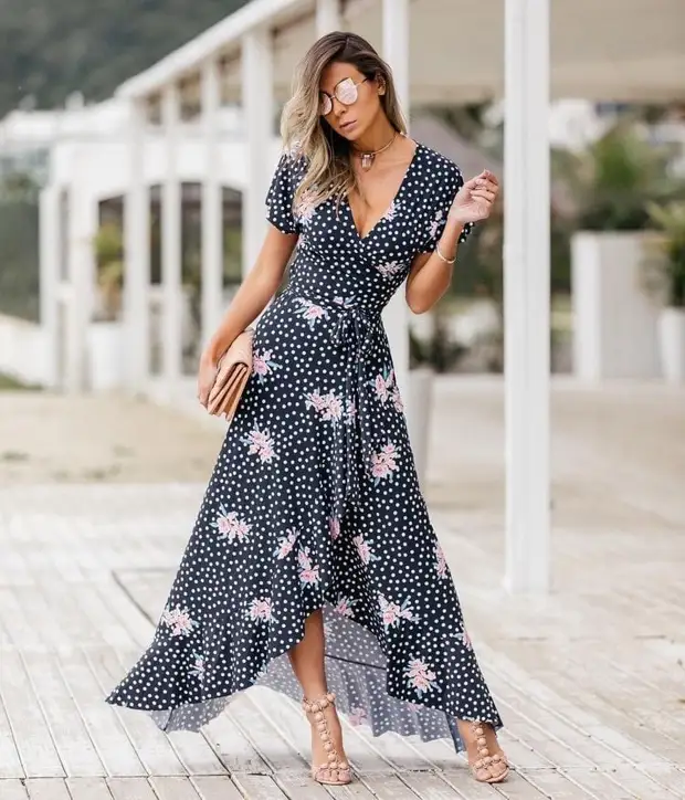 Idéias de vestidos casuais leves e elegantes para a temporada de primavera-verão