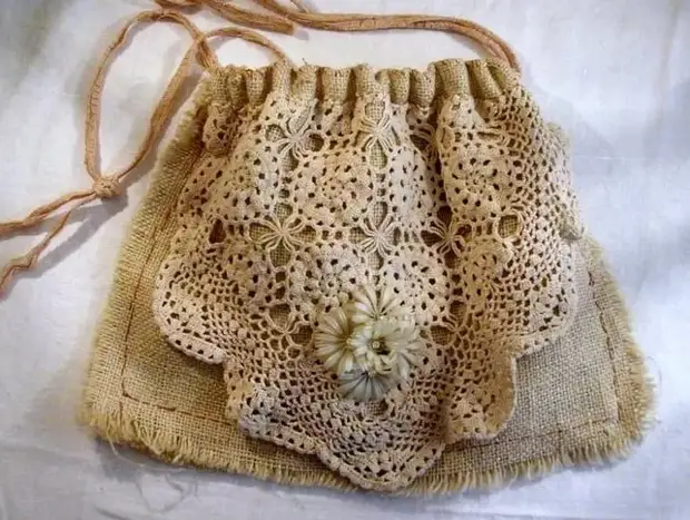 Túi của Burlap ... 50 ý tưởng! Vâng, những gì khác ...