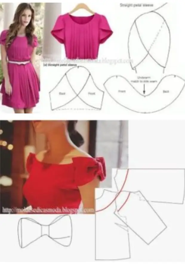 Sådanne ærmer kan helt omdanne dit tøj: stilarter og mønstre ...