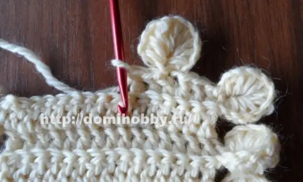 Crochet nrog festons