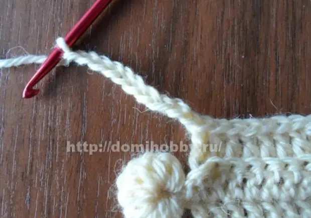 Crochet con festones