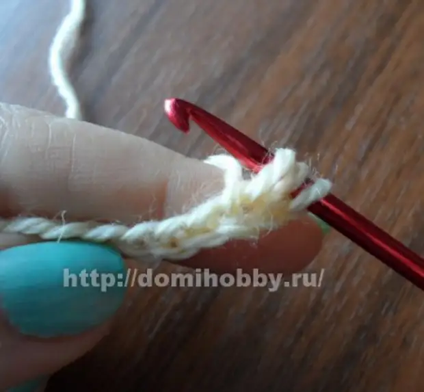 Crochet ერთად festons