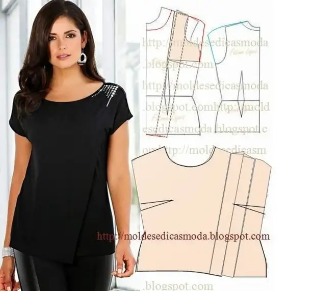 Modelagem: Vestidos, Saias, Blusas ... Não tão terrível: Aprendendo a construir um padrão!