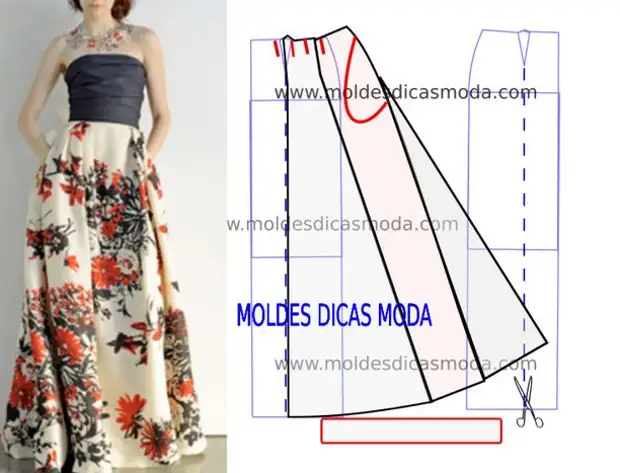 Modelagem: Vestidos, Saias, Blusas ... Não tão terrível: Aprendendo a construir um padrão!