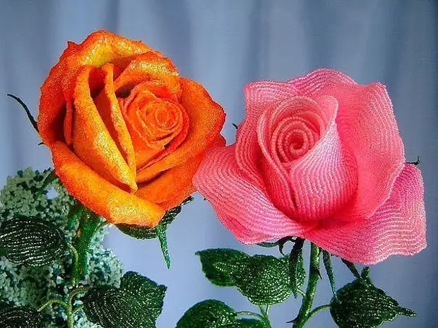 मोती से गुलाब कैसे बनाएं