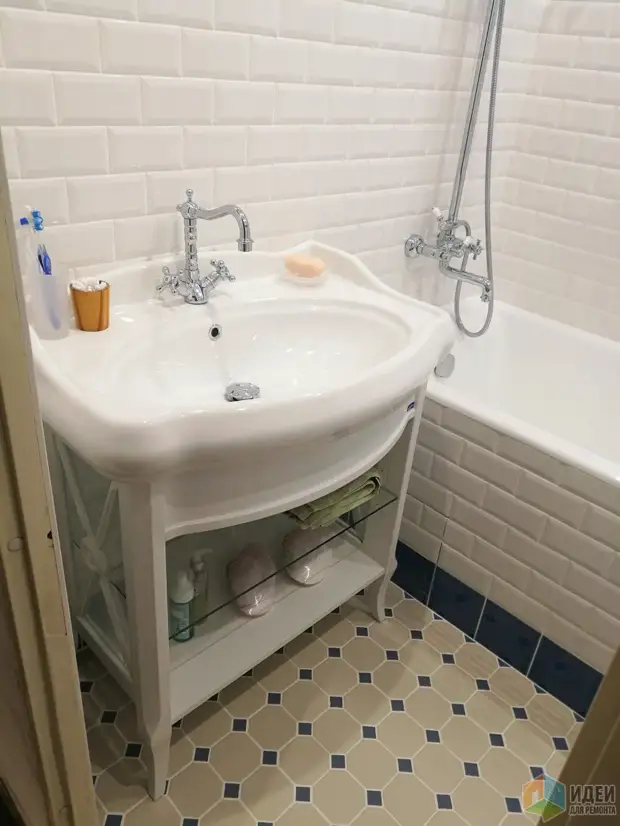 Mała łazienka w stylu retro (część 2)