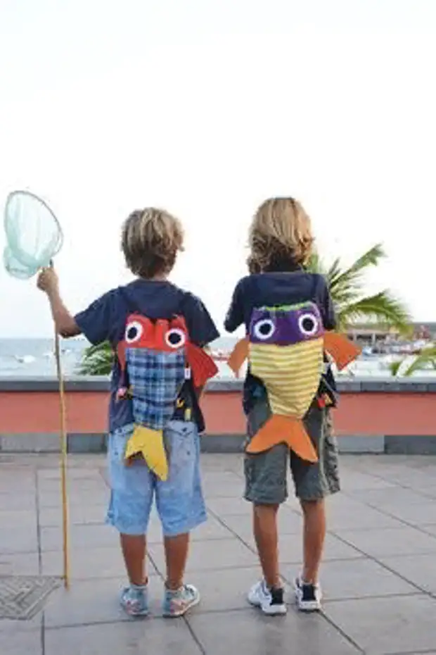 Ідеї ​​симпатичних дитячих handmade сумок і рюкзаків