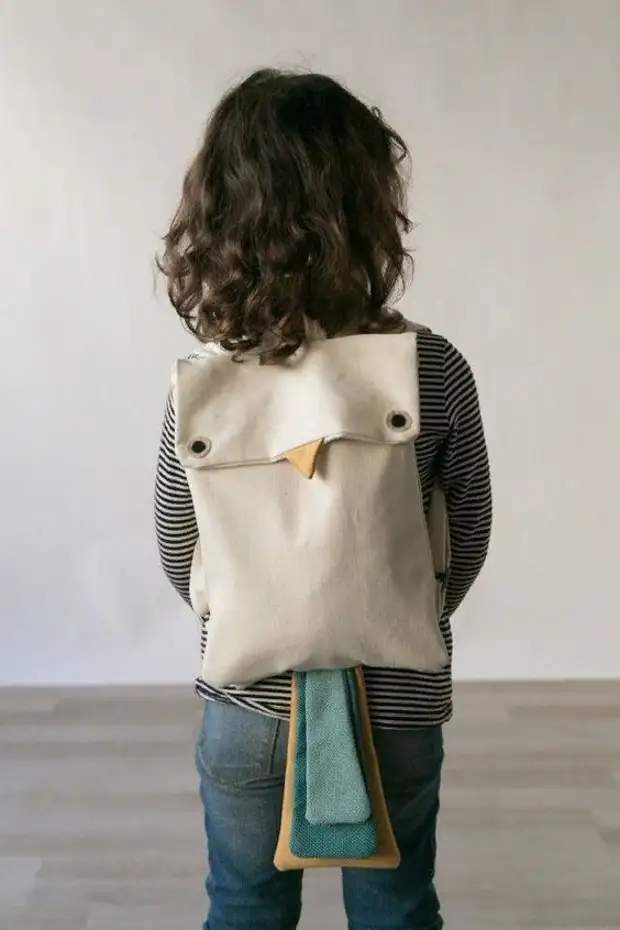 Søde børns ideer håndlavede tasker og rygsække