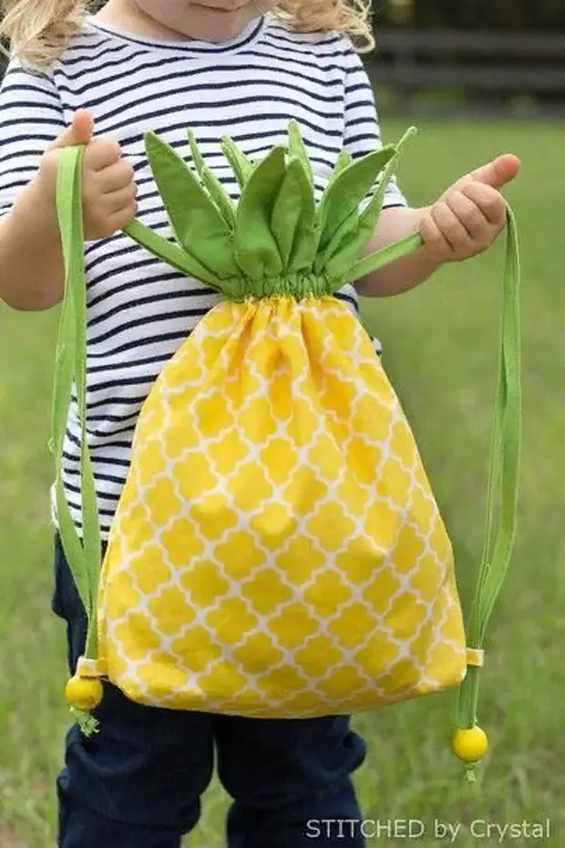 Idéias infantis bonitos sacos artesanais e mochilas