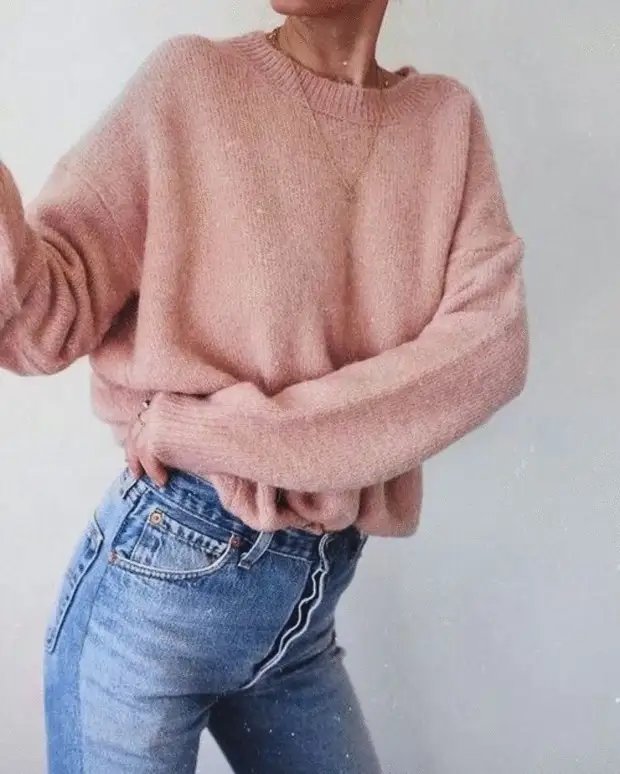 Cum se combină blugi și jumper în 2019: 15 imagini uimitoare pentru moda reală