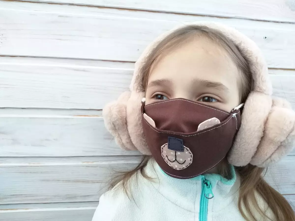 Idees de màscares protectores per a nens.