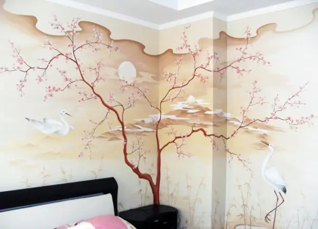 Kỹ thuật decoupage tường để tạo ra một bầu không khí đặc biệt