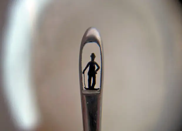 Armenščina "Lefty" Eduard Avakovich Kazarianke in njegove neprekosljive mikrominiature