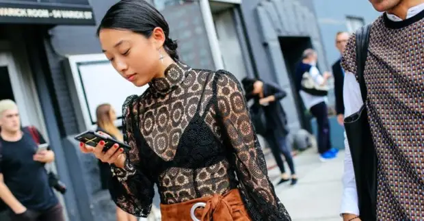 How to wear things from lace and not look 