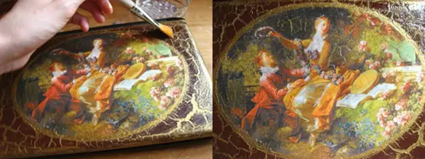 Decoupage foar laptop: Masterklasse