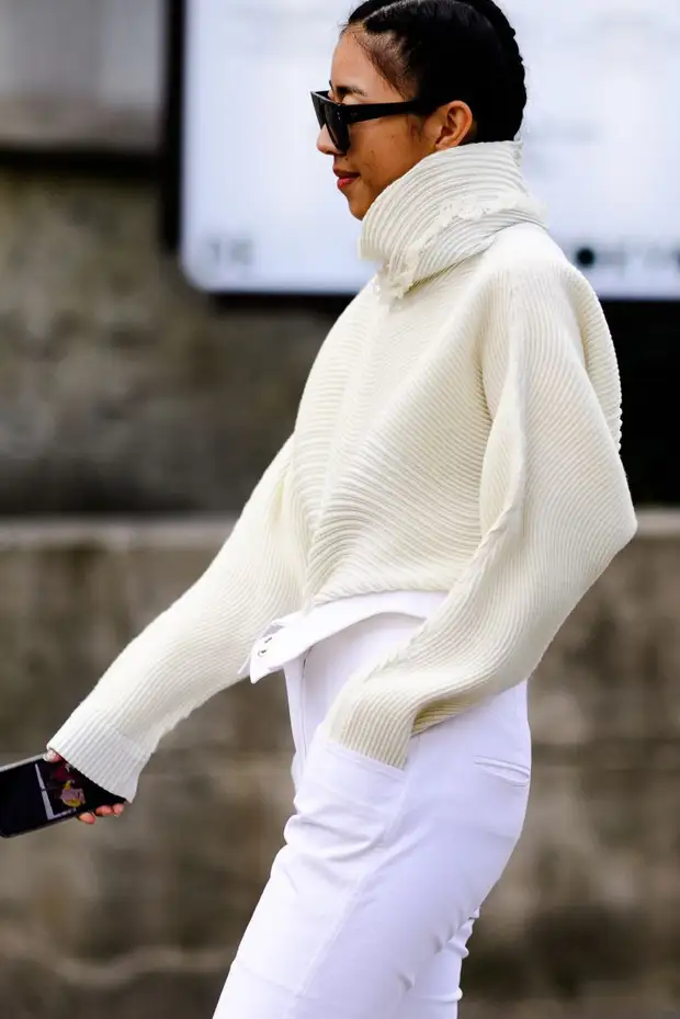 7 วิธีง่ายๆในการสวมใส่สีขาวในฤดูหนาว