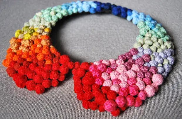 RAINBOW COLLAR Приложение Колие DIY Ръководство