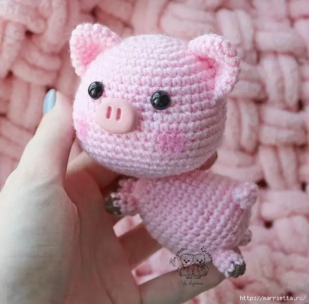 Senbòl nan Nouvèl Ane sa a - porsele Amigurumi (11) (562x553, 194KB)